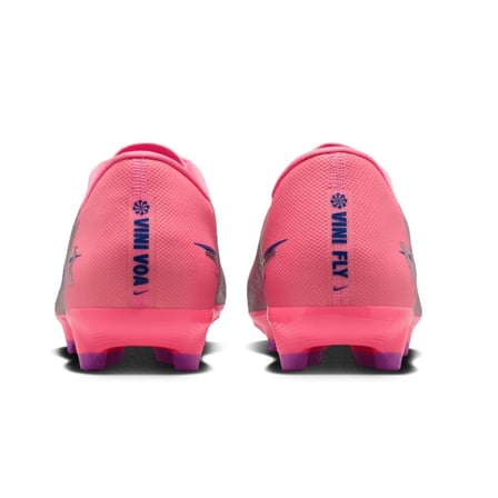 Nike Zoom Vapor 16 Vini JR Academy FG/MG Football Shoes Çoklu Zemin Futbol Kramponu Pembe