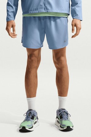 Nike Challenger Men's Dri-FIT 5" Brief-lined Running Shorts Erkek Slip Astarlı 5 inç Reflektörlü Koşu Şortu Mavi
