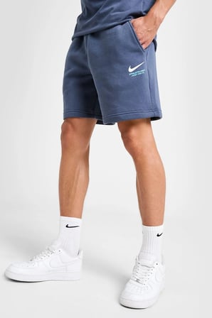 Nike Sportswear Athletic Cotton Shorts Unisex Pamuklu ince Yazlık Şort Lacivert