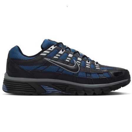 Nike P-6000 Unisex Sneaker Black Reflektörlü Günlük Spor Ayakkabı Lacivert-Siyah