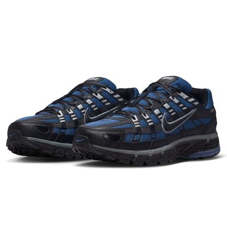 Nike P-6000 Unisex Sneaker Black Reflektörlü Günlük Spor Ayakkabı Lacivert-Siyah