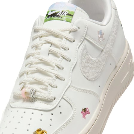 Nike Air Force 1'07 Low AF1 Special Edition 'Lunar New Year' Womens Sneaker Kadın Günlük Spor Ayakkabı Beyaz