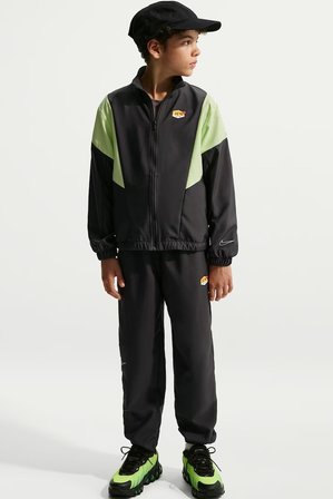 Nike Kylian Mbappe Woven Football Track Suit Çocuk Dokuma Eşofman Takımı Antrasit