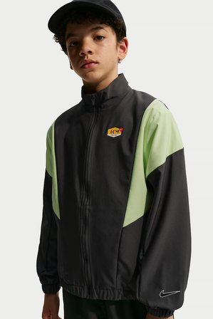 Nike Kylian Mbappe Woven Football Track Suit Çocuk Dokuma Eşofman Takımı Antrasit