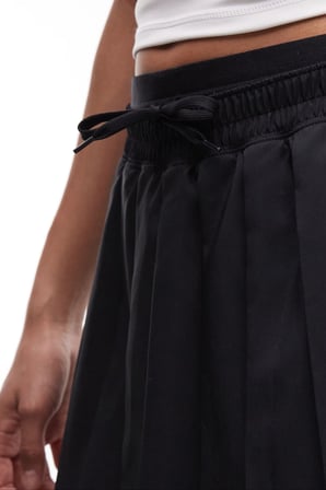 Nike Sportswear Women's Mid Rise Pleated Skirt Kadın Pileli Etek Siyah