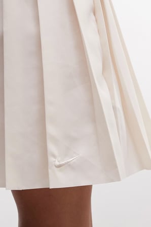 Nike Sportswear Women's Mid Rise Pleated Skirt Cream Kadın Pileli Etek Krem