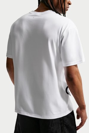 Nike NBA Kobe Dri-FIT Loose Fit Erkek Bol Kesim Baketbol Tişört Beyaz