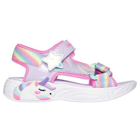 Unicorn Dreams Çocuk Mor Günlük Stil Sandalet 303107L LVMT