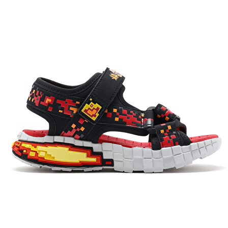 Megasplash 4K Çocuk Siyah Sneaker Ayakkabı 402161L BKRD