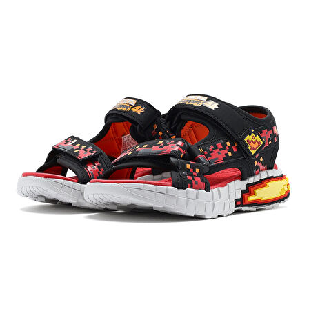 Megasplash 4K Çocuk Siyah Sneaker Ayakkabı 402161L BKRD