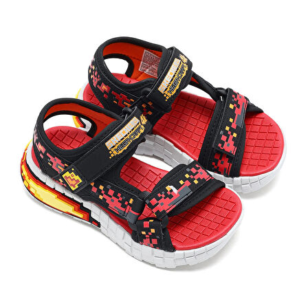 Megasplash 4K Çocuk Siyah Sneaker Ayakkabı 402161L BKRD