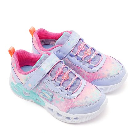 Infinite Heart Lights Çocuk Mor Sneaker Ayakkabı 303261L LVMT