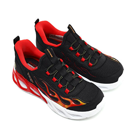 Thermo-Flash 2.0 Heat-Brisk Çocuk Siyah Sneaker Ayakkabı 403898L BKRD