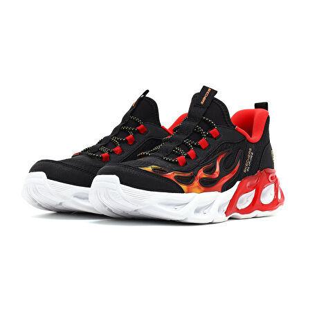Thermo-Flash 2.0 Heat-Brisk Çocuk Siyah Sneaker Ayakkabı 403898L BKRD