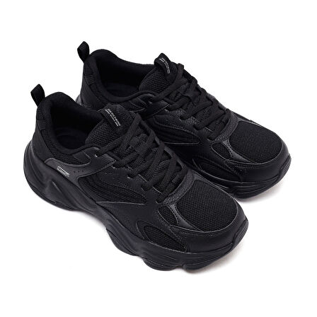Bobs Diego Kadın Siyah Sneaker Ayakkabı 117685 BBK