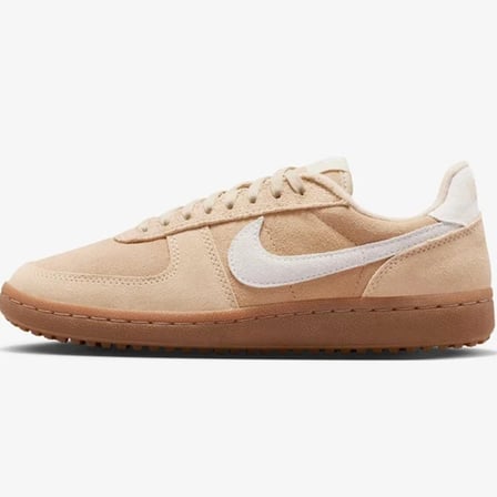 Nike Field General Leather Unisex Sneaker Hakiki Deri Unisex Günlük Spor Ayakkabı Krem