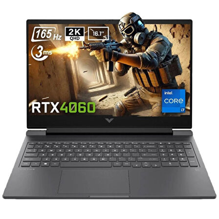 HP Victus 16-r1088nt Intel Core i7-14700HX 32GB DDR5 1TB SSD RTX4060 8GB 16.1 inç 2K QHD 165Hz 3ms IPS FreeDos Gaming Laptop (B8SG7EA)