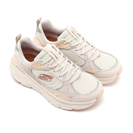 D'Lux Walker 2.0 Kadın Beyaz Sneaker Ayakkabı 150008 NAT