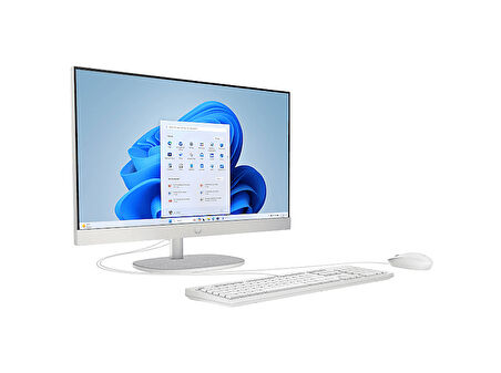 HP U5-225U 16GB/ 512GB/ 23.8/ W11H AIO Bilgisayar Deniz Kabuğu Beyazı