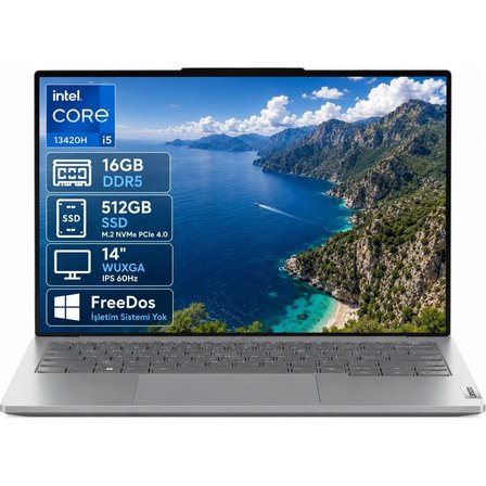 Lenovo Thinkbook 14 21SG00L8TX I5-13420H 16GB Ddr5 512GB SSD Wuxga 14" IPS 60Hz Freedos