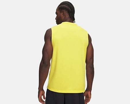 Under Armour UA M HOOPS TRAINING TANK Erkek Basketbol Atleti 6010919-790 Sarı