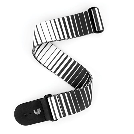 Planet Waves Optical Stripes Art P20S1508 Beyaz Gitar Askısı