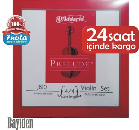 D'Addario J810H Keman Tel Set prelude Keman string heavy Set(44)