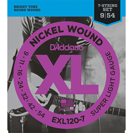 DADDARIO EXL120-7
