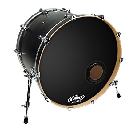 DERİ 20 EMAD RESONANT KİCK SİYAH ÖN SÜNGERLİ-DELİK