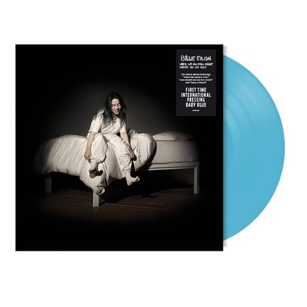 Billie Eilish - When We All Fall Asleep, Where Do We Go (Limited Edition) (Baby Blue Vinyl) - Plak