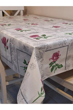 Elyaflı Pvc Muşamba - Desenli Silinebilir Masa Örtüsü ( MOR )