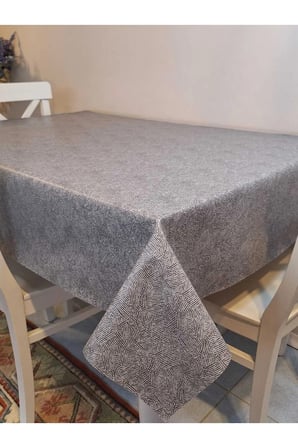 Elyaflı PVC Masa Örtüsü – Modern, Dayanıklı, Silinebilir ve Şık Görünüm
