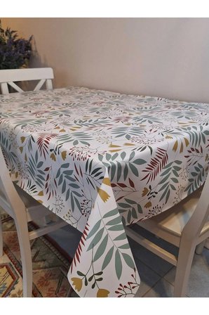 Elyaflı PVC Masa Örtüsü – Modern, Dayanıklı, Silinebilir ve Şık Görünüm