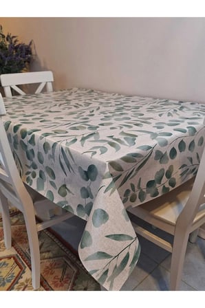 Elyaflı PVC Masa Örtüsü – Modern, Dayanıklı, Silinebilir ve Şık Görünüm