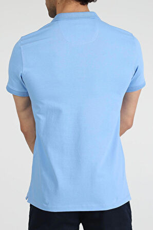 Adam Boxes Polo Yaka T-shirt Neo-Essential - Açık Mavi