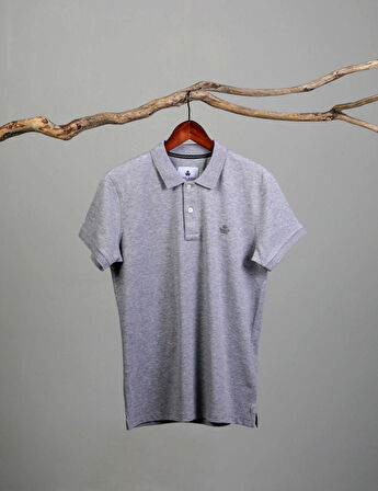 Adam Boxes Polo Yaka T-shirt Neo-Essential - Gri