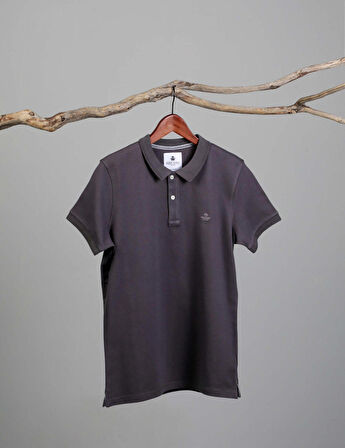 Adam Boxes Polo Yaka T-shirt Neo-Essential - Antrasit