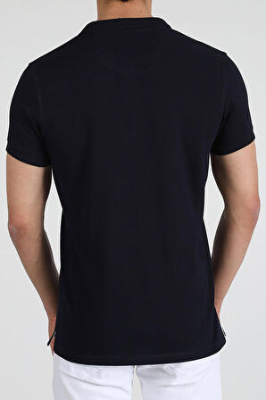 Adam Boxes Polo Yaka T-shirt Neo-Essential - Lacivert