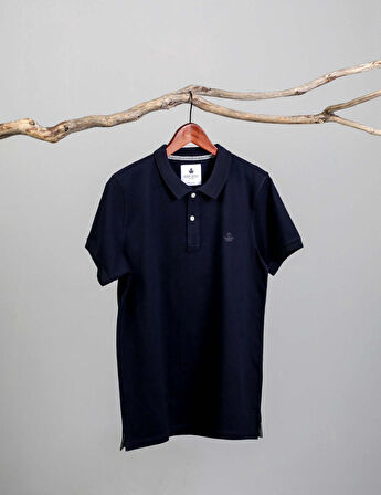 Adam Boxes Polo Yaka T-shirt Neo-Essential - Lacivert