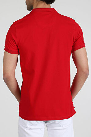 Adam Boxes Polo Yaka T-shirt Neo-Essential - Kırmızı