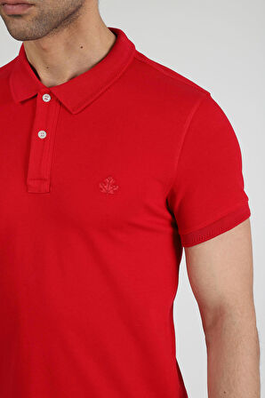 Adam Boxes Polo Yaka T-shirt Neo-Essential - Kırmızı