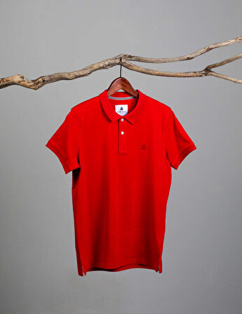 Adam Boxes Polo Yaka T-shirt Neo-Essential - Kırmızı