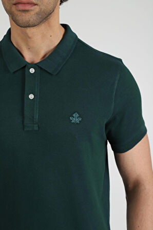 Adam Boxes Polo Yaka T-shirt Neo-Essential - Koyu Yeşil