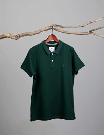 Adam Boxes Polo Yaka T-shirt Neo-Essential - Koyu Yeşil