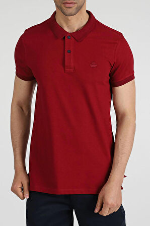 Adam Boxes Polo Yaka T-shirt Neo-Essential - Bordo