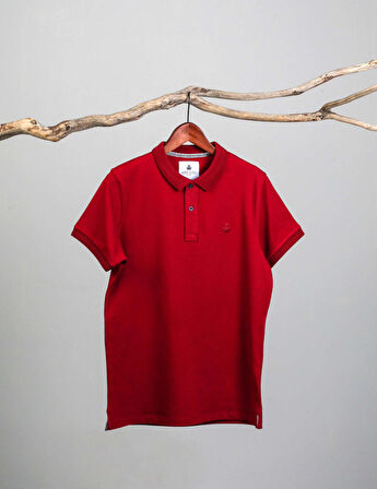 Adam Boxes Polo Yaka T-shirt Neo-Essential - Bordo