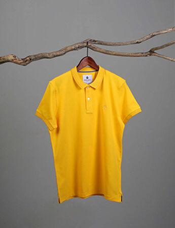 Adam Boxes Polo Yaka T-shirt Neo-Essential - Sarı