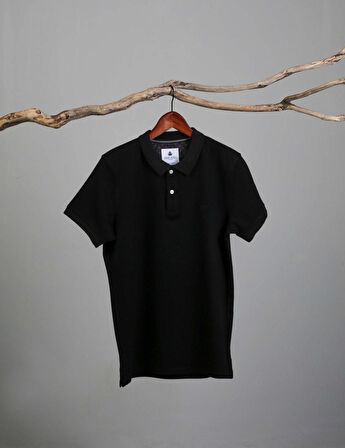 Adam Boxes Polo Yaka T-shirt Neo-Tune -Siyah