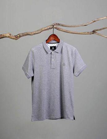 Adam Boxes Polo Yaka T-shirt Neo-Tune - Gri