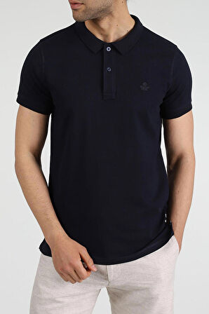 Adam Boxes Polo Yaka T-shirt Neo-Tune - Lacivert